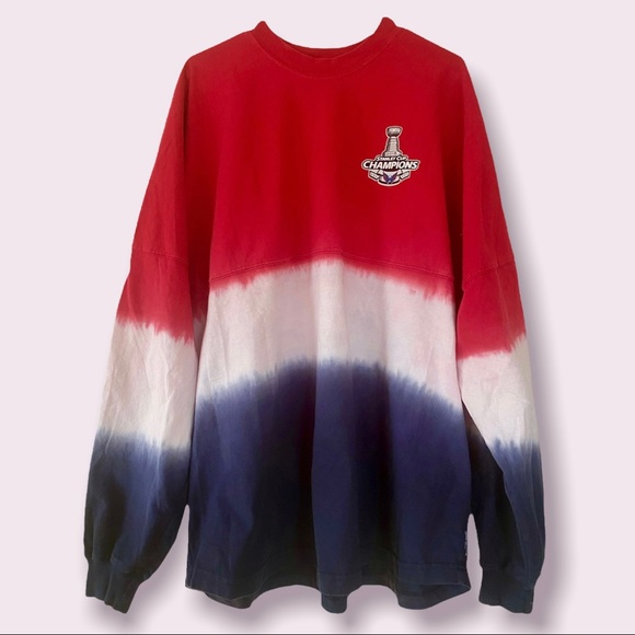 Fanatics Tops - Washington Capitals NHL Official Spirit Jersey - 2018 Stanley Cup Champions